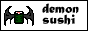 This one is by me, it's just a pixelated maki roll with demon wings on a white background with a 1px black border